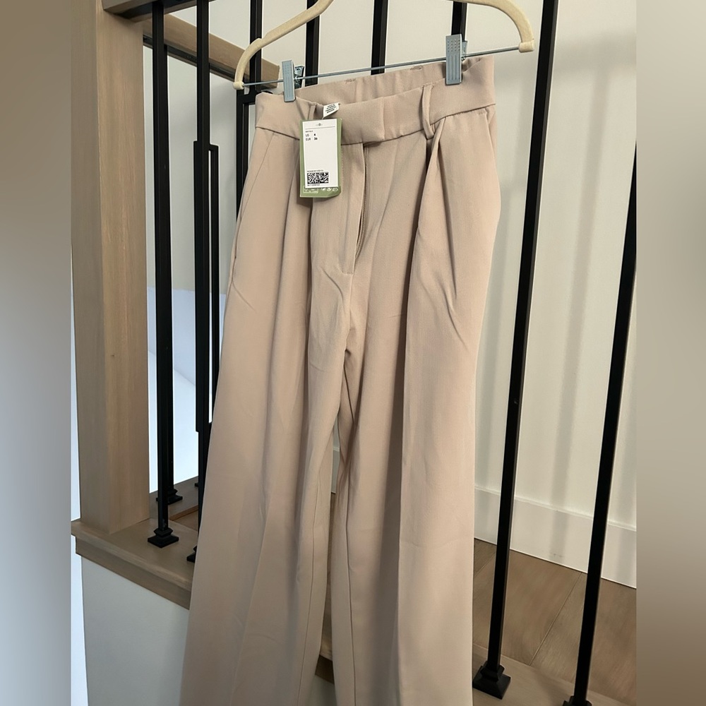 H&M high waisted trousers